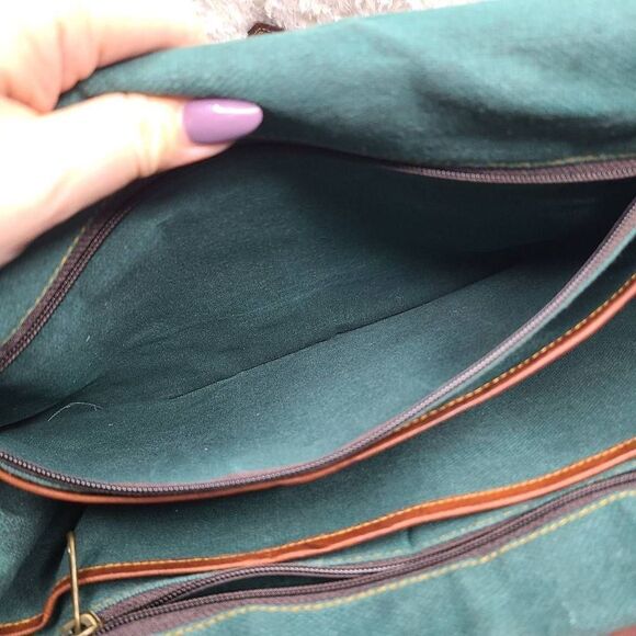 Great Seal Of The State Of Oklahoma Vintage Leather Saddlebag‎ Crossbody Purse - Picture 15 of 15